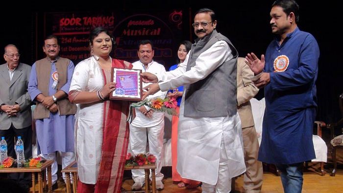 Murli Sharma at the Soor Tarang cultural programme