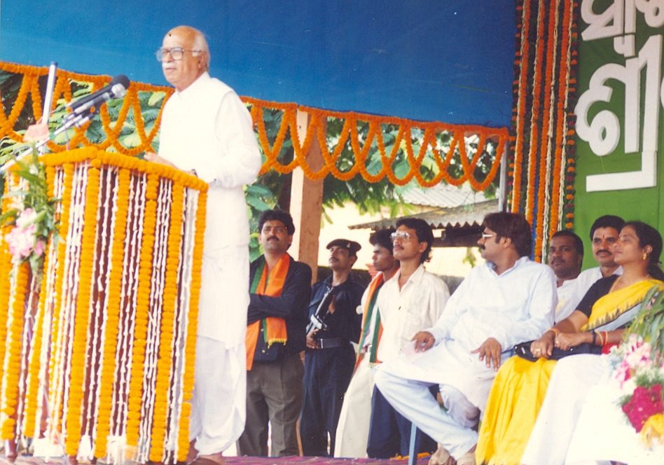 Murli Sharma in Adwaniji's programme at Kendujhar